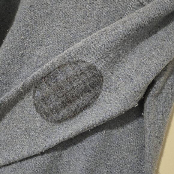 Black & Brown brand lambswool sweater size M, blue - Picture 4 of 6